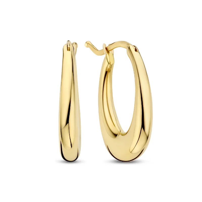 Embellished Drop Earrings for Fancy-Rivoli Maryn 14 karat gold drop earrings