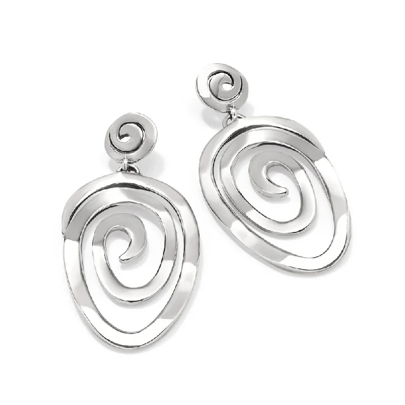 Lightweight Drop Earrings for Comfort-Brighton Vertigo Vibe Statement Post Drop Earrings