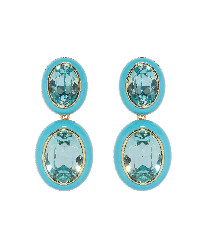 Turquoise Drop Earrings for Trendy-Delphine Drop Earrings