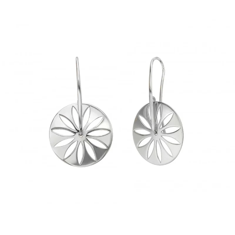 Diamond Drop Earrings for Sparkle-E.L. Designs Carnival Drop Earrings in Sterling Silver