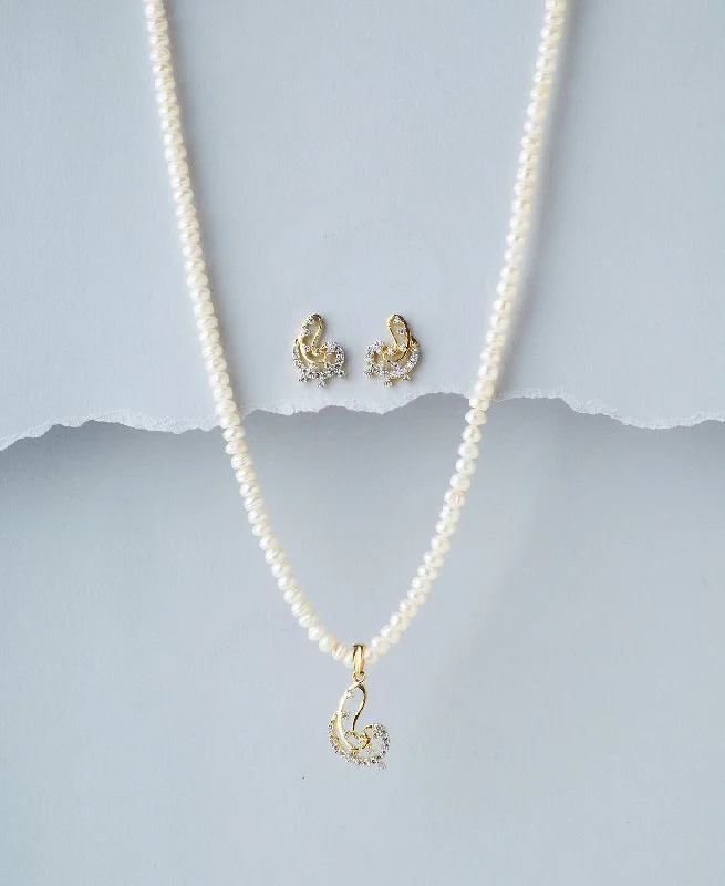 Cross necklaces and pendants for religious or symbolic expressions of faith -Elegant Pearl Necklace Set