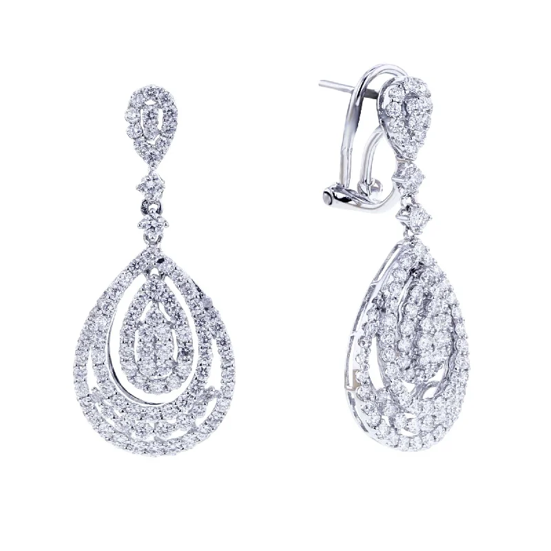 Waterproof Drop Earrings for Practical-Gala Diamond Drop Earrings