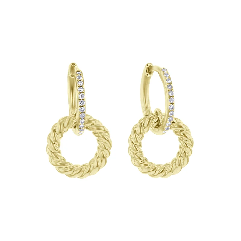 Apatite Drop Earrings for Soft-Golden Wreath Diamond Drop Earrings