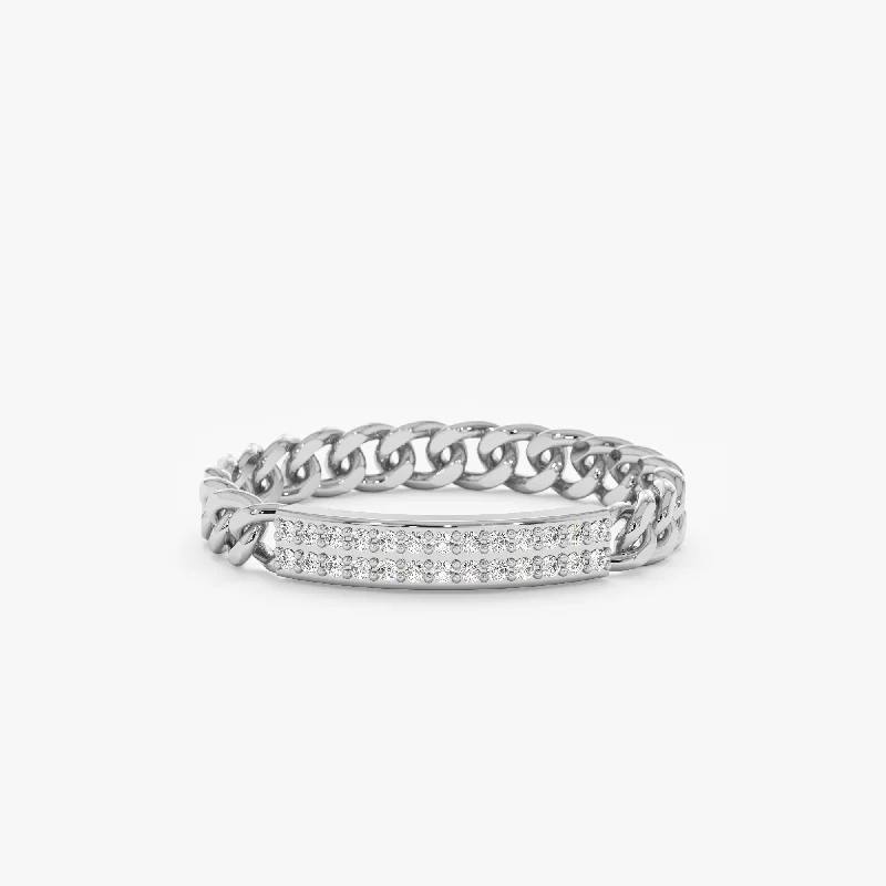 14k White Gold