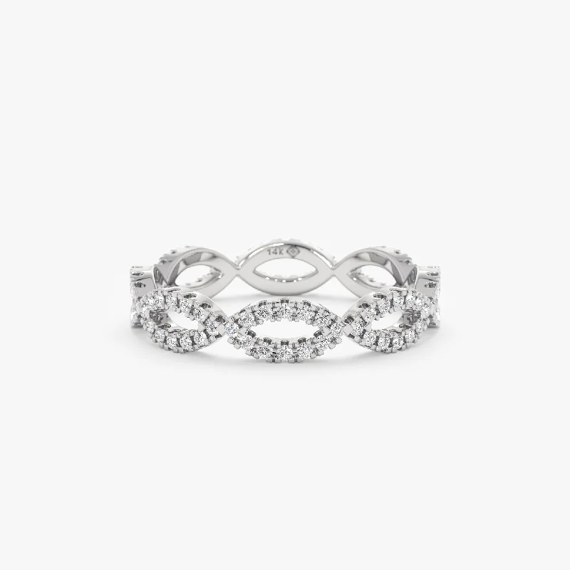 14k White Gold