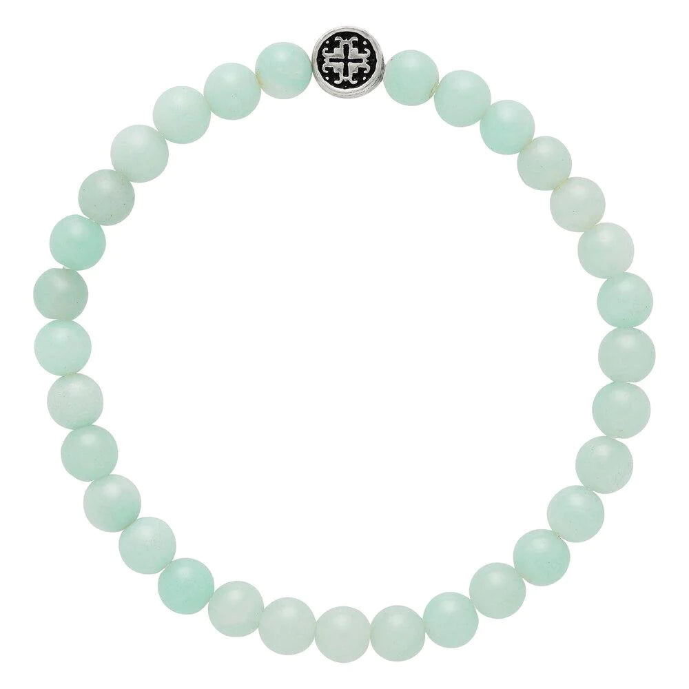 Bracelets and bangles perfect for daily light wear -Amazonite Bracelet by Mala + Mantra