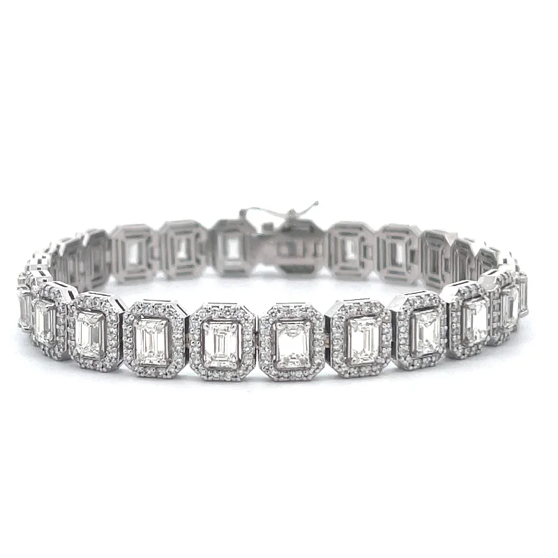 Silver bracelets and bangles for affordable wrist chic -Diamond Tennis Bracelet