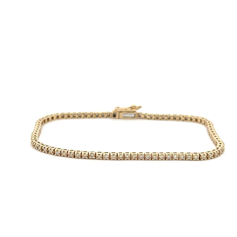 Bracelets and bangles perfect for love with gems -Diamond Tennis Bracelet