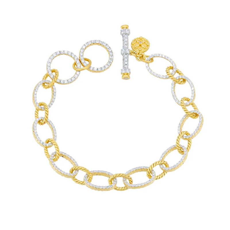 Sharp bracelets and bangles for modern wrist elegance -Freida Rothman Bright Sky Chain Bracelet