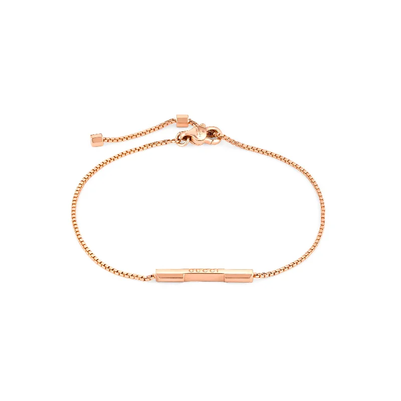 Bracelets and bangles crafted with sustainable stone picks -Gucci Link To Love Bracelet