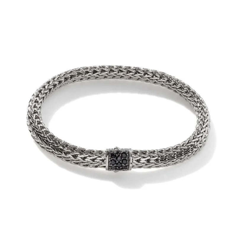 Bracelets and bangles featuring moonstone for ethereal shine -John Hardy Icon Pavé Bracelet