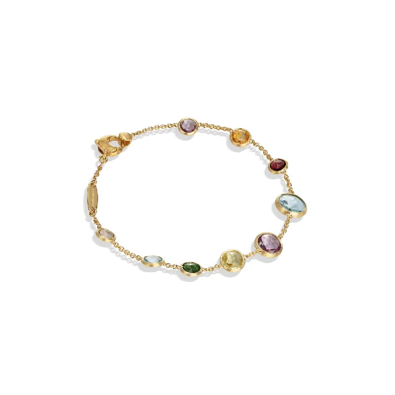 Free-spirit bracelets and bangles with earthy gems -Marco Bicego Jaipur Color Single-Strand Bracelet