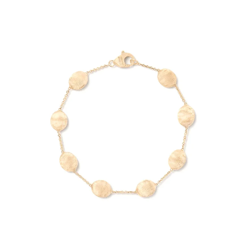 Cool bracelets and bangles with trendy stone shapes -Marco Bicego Siviglia Bean Bracelet