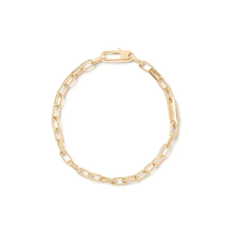 Charm bracelets and bangles with playful stone drops -Marco Bicego Uomo Unisex Coil Link Bracelet